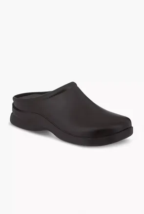 Klogs Mens Dusty Open Back Clogs In Black