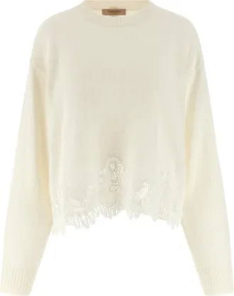Twin-Set Twin -Set -Spitzenpullover