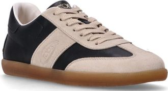 Tod's Beige Lace-up Sneakers