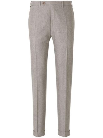 Canali wool trousers - men - Wool - 60 - Neutrals
