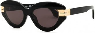 Palm Angels Ladies Black Cat Eye Sunglasses PERI10FMIRACLE 1007