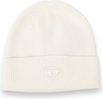 Diesel K-coder-fully B Logo Embroidered Beanie