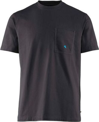 Kl&auml;ttermusen Root Pocket S/S Tee T-Shirt f&uuml;r Herren | grau