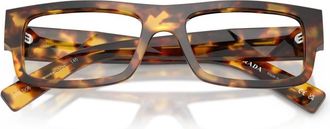 Prada Glasses, unisex, Brown, Size: 55 MM PR D06V Optical Frame
