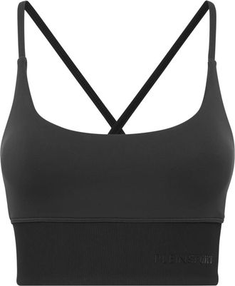 Plein Sport Tops, Dames, Zwart, XL, Sportbeha