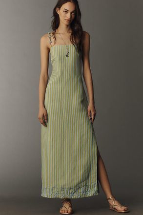 The Wolf Gang Elm Embroidered Maxi Dress