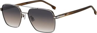 HUGO BOSS 1846/G/S Zonnebril - Heren - Zonnebrillen - Veelkleurig - 58 MM - Accessoires