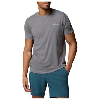 Columbia Zero Rules Light S/S Crew Funktionsshirt f&uuml;r Herren | grau