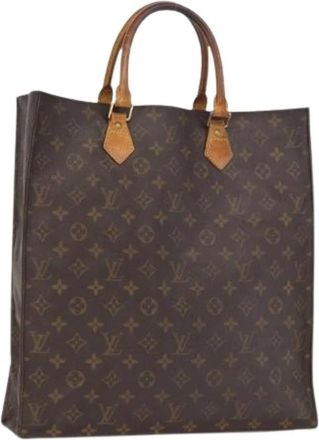 Louis Vuitton Pre-owned Tote Bags, female, Brown, Size: ONE SIZE Pre-owned Canvas Tote Bag