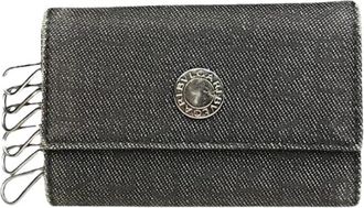 Bulgari Pre-owned Katoenen Sleutelhanger - Dames - Vintage Accessoires - Grijs - ONE Size - Katoen - Vintage