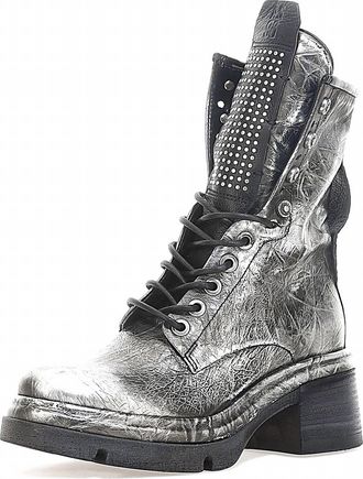 A.S.98 Womens Emper Boot In Antique Silver