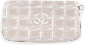 Chanel New Travel Line Beige Pouch (Pre-Owned)