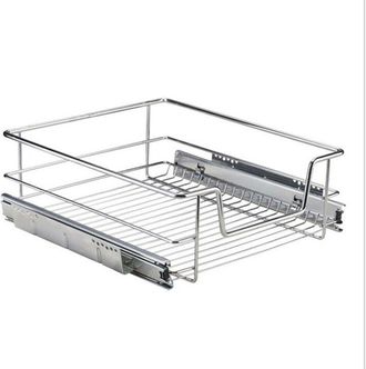 OEM Cajones Telesc&oacute;picos De Cocina, Cesta De Malla Met&aacute;lica Para Armario, Cesta De Almacenamiento, Cesta De Almacenamiento Deslizante (56 Cm)