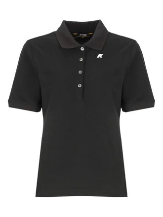 K-Way Ali poloshirt met korte mouwen - Zwart