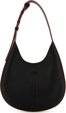 Tod's Mini Hobo Handtas - Dames - Schoudertassen - Zwart - ONE Size - Tassen