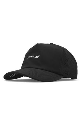 Melin Odessa Packable Hydro Snapback Ball Cap in Black at Nordstrom, Size Medium
