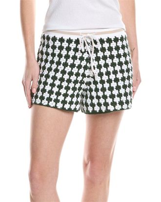 The Upside The Upside Portobello Malik Crochet Short