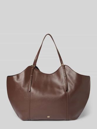 HUGO BOSS Shopper aus Lederoptik Modell NEEKO PN_TOTE in Dunkelbraun, Gr&ouml;&szlig;e 1