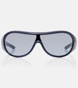 Miu Miu Logo shield sunglasses