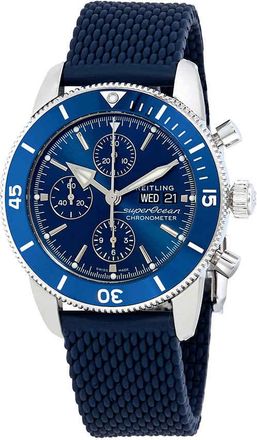 Breitling Superocean Heritage II Chronograph Automatic Blue Dial Mens Watch A13313161C1S1