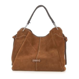 Gianni Chiarini Era Shoulder Bag - Dames - Tassen - Bruin - Maat: ONE Size Leer