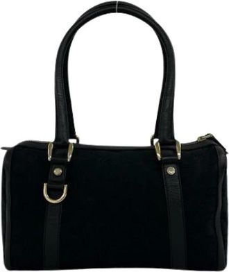 Gucci Pre-owned Vintage Boston Bag - - Pre-owned - Donna - Nero - ONE SIZE
