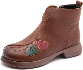 Generic Womens High Performance Warm Boots Soft and Comfortable Can Adapt to The Cold and Harsh Environment Womens Water Proof Warm Boots (Brown, 4.5)