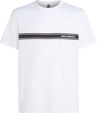 Karl Lagerfeld T-shirt con stampa - Bianco