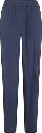 Seventy Crepe Mixed Silk Trousers