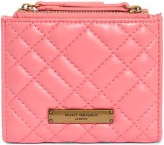 Kurt Geiger Mini Brixton Wallet in Open Pink at Nordstrom Rack