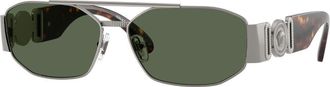 Versace VE2287 100171 Mens Sunglasses Gunmetal Size 58
