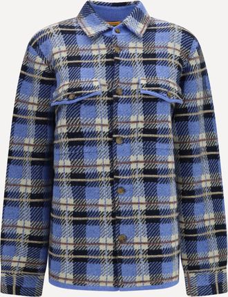 Guest In Residence Checked cashmere Shirt Female M
