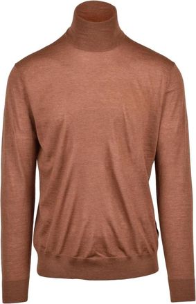 Ballantyne trui - Heren - Coltruien - Bruin - XL - Wol - Truien & Vesten