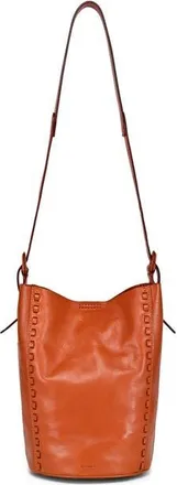 OLD TREND Juniper Genuine Leather Woven Barrel Crossbody Bag in Cognac at Nordstrom