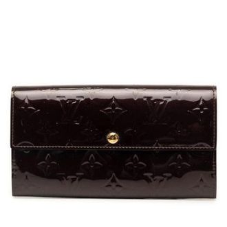 Louis Vuitton Pre-owned Wallets, female, Purple, Size: ONE SIZE Pre-owned Long Wallet