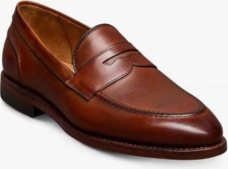 Allen Edmonds Mens Randolph 2.0 Penny Loafer In Dark Chili Leather