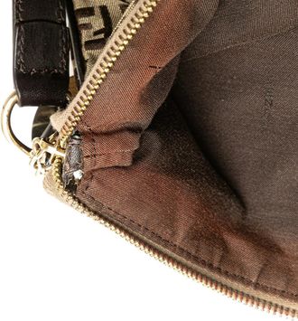 Fendi Hobo Bags - 2000-2010 Zucchino Canvas Crossbody - Gr. unisize - in Braun - für Damen