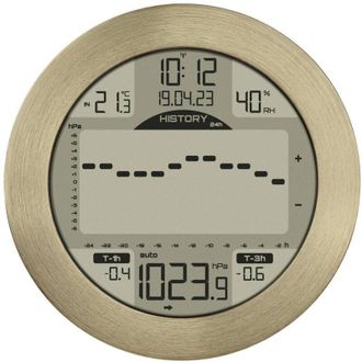TFA Dostmann Stazione meteo marittima Meteomar, 35.1124.53, previsioni del tempo tramite barometro, adatta a marinai/navigatori, con diagramma e tendenza della