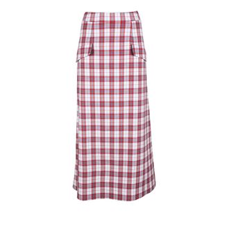 L'autre Chose Elegante Katoenmix Rok - Dames - Maxi Rokken - Veelkleurig - XS - Katoen - Rokken
