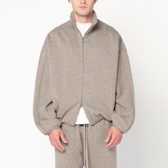 Fear of God Grey brushed cotton sweatshirt