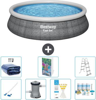 Bestway Piscina Bestway Fast Set Redonda - 457x107 Cm - 8-piezas S484