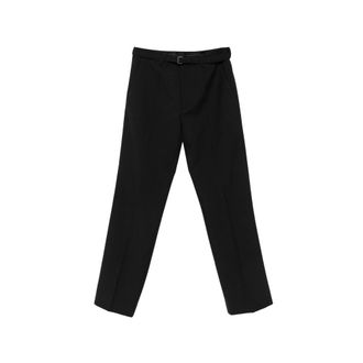 Dries Van Noten Pleated Straight-leg Trousers