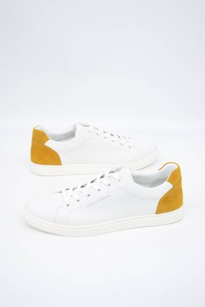 Dolce & Gabbana Heren Leren Lage Sneakers