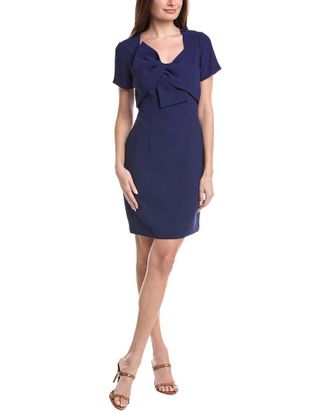Shani Bar Shani Crepe Sheath Dress