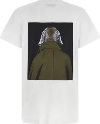 Max Mara Graphic Print T-Shirt - White