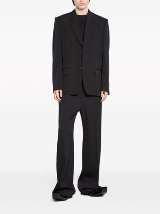 Balenciaga Wollen Enkelbreasted Blazer Jas