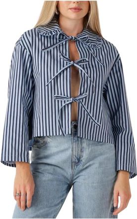 Harper & Yve Overhemden, Dames, Blauw, XL, James-Ls Blouse