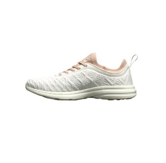 Athletic Propulsion Labs Womens Techloom Phantom Shoes In Ivory/rose Dust