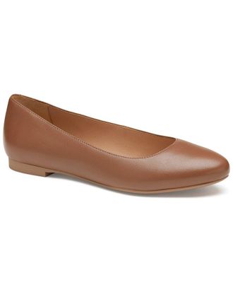Johnston & Murphy Delanie Leather Ballet Flat