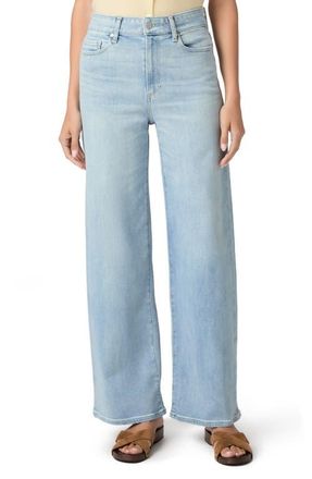 Paige Anessa High Waist Wide Leg Jeans in Coliseum at Nordstrom, Size 25